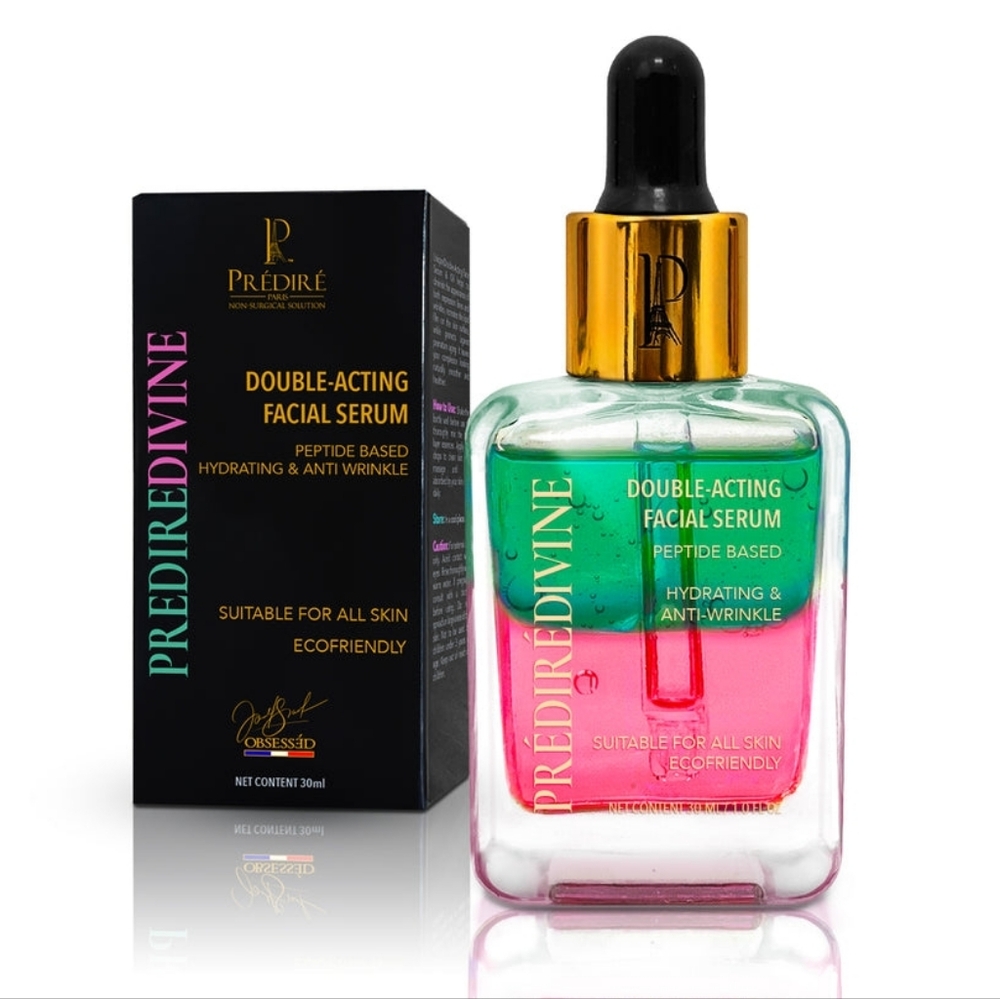 🍀Prédiré ParisDouble-Acting Facial Serum Peptide Based Hydrating & Anti Wrinkle